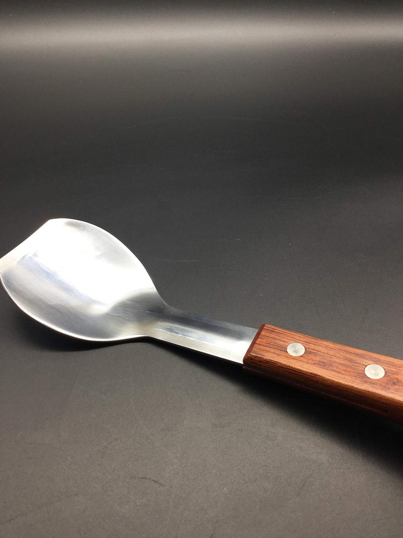 LU2000 Ice Cream Metal Spade, LU2000 9 Inches Sweets Blade Scoop Wedding Buffet Cooking Tool for BBQ & Kitchen Cook Cake Scraper Stainless Spoon Shovel Large Ice Cream Scooper - Image 3